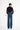 Emma Trousers in Merino Wool Yale Blue - ELENA NANCU
Emma Hose in Merinowolle Blau - ELENA NANCU