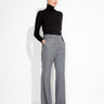 Amalia Trousers in Virgin Wool Cool Grey - ELENA NANCU