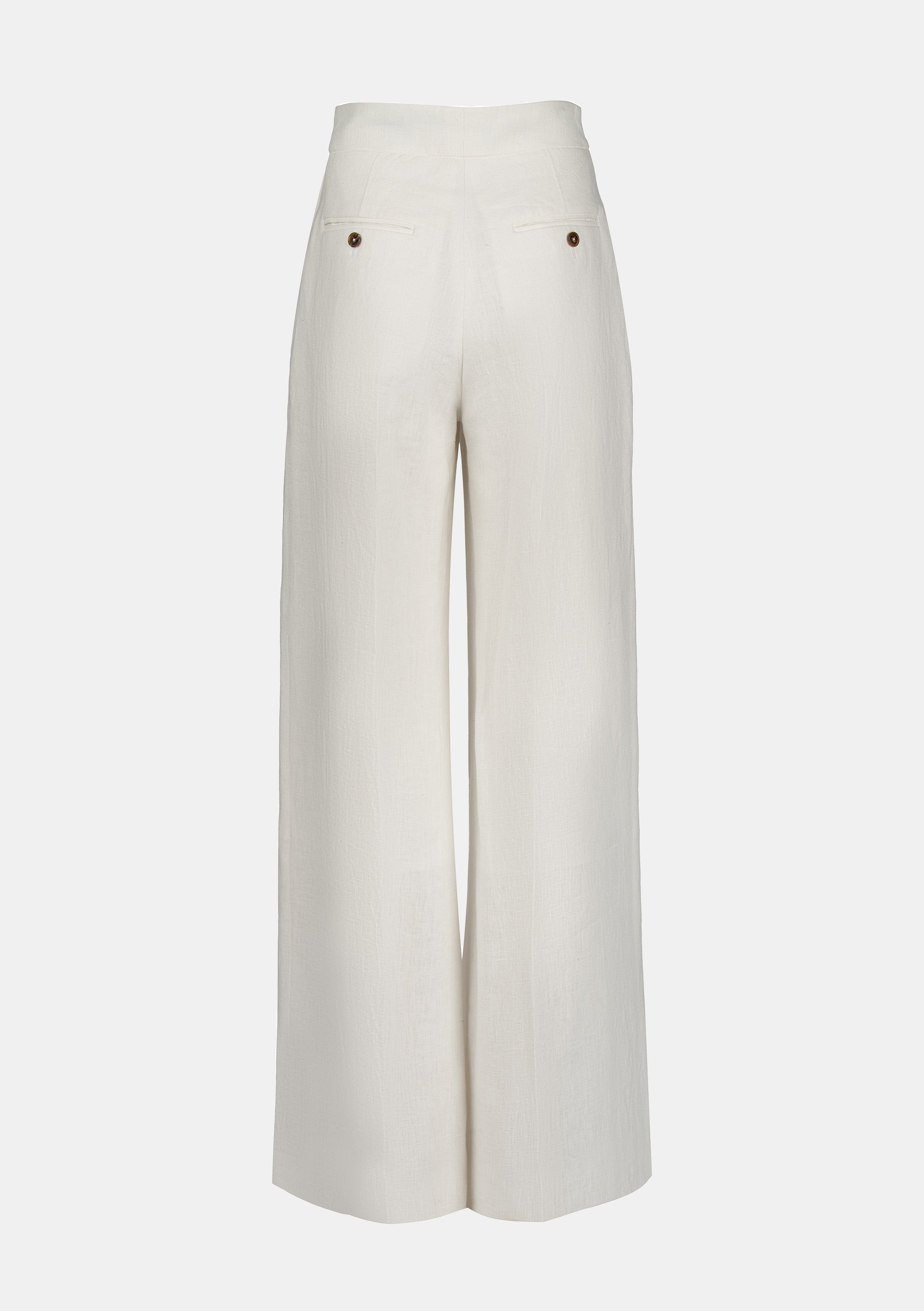 Patricia Trousers in Linen Off-White