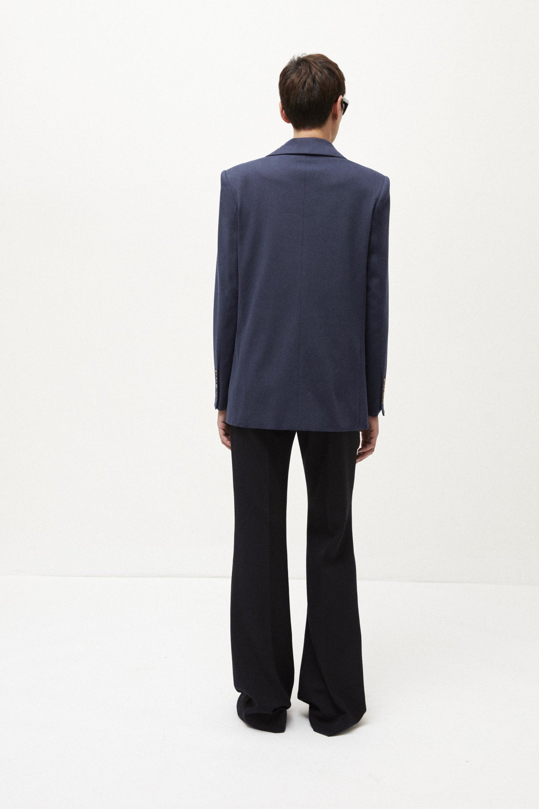 Bella Blazer in Cotton Gabardine Petrol Blue - ELENA NANCU
Bella Blazer in Baumwollgabardine Petrol Blau - ELENA NANCU