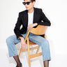Bella Blazer in Virgin Wool Black - ELENA NANCU
Bella Blazer in Schurwolle Schwarz - ELENA NANCU